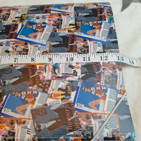 Fashion Magazine Cover Plastic Expanding File Folder Office Business Organizer - Picture 4 of 9